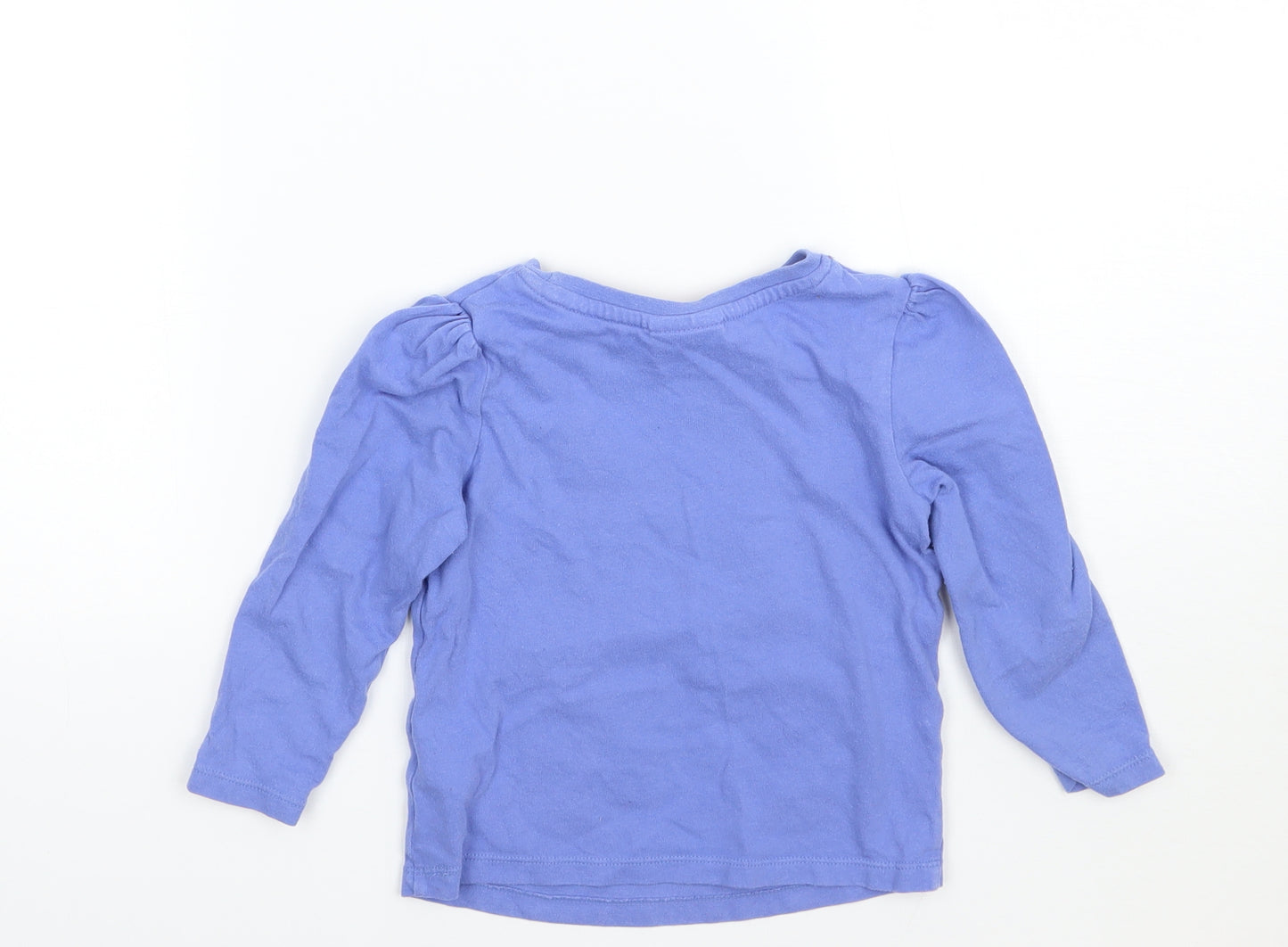 TU Girls Purple   Basic T-Shirt Size 2 Years