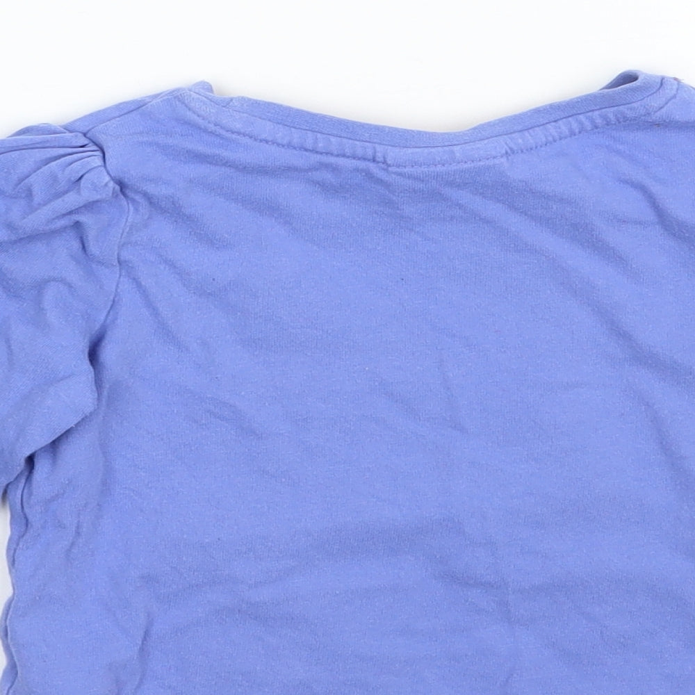 TU Girls Purple   Basic T-Shirt Size 2 Years