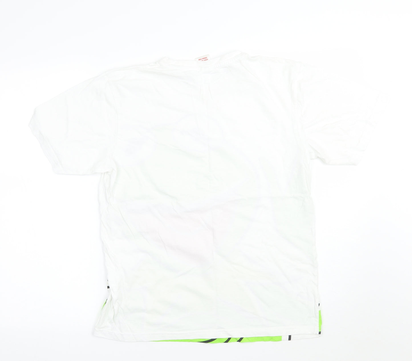Disney Womens White   Basic T-Shirt Size S