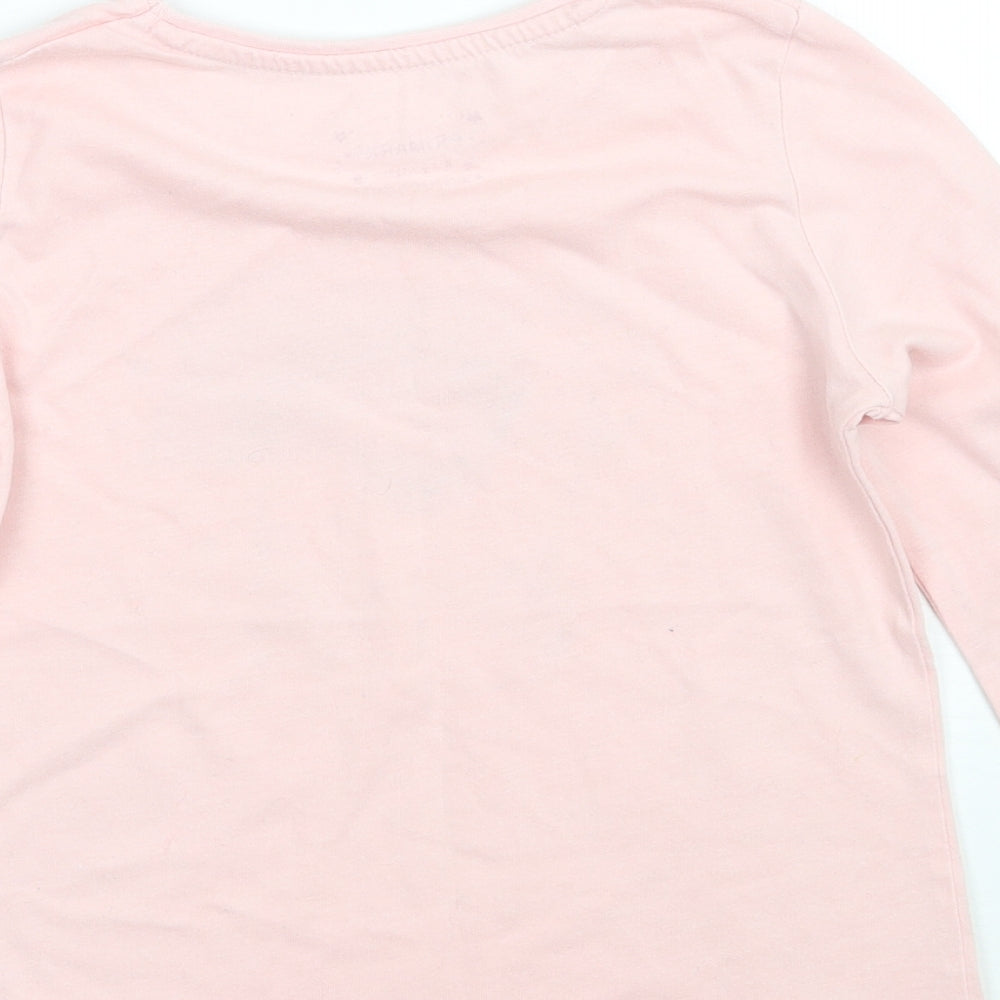 Primark Girls Pink   Basic T-Shirt Size 7-8 Years