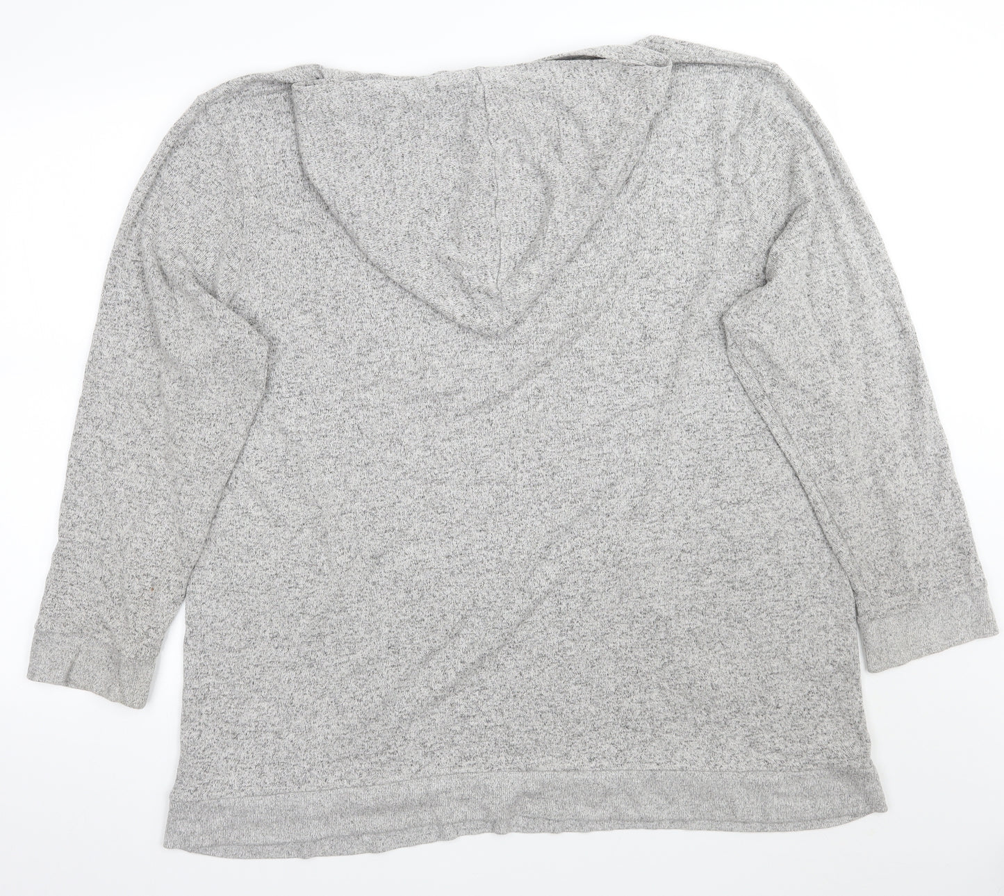 Matalan Womens Grey   Pullover Hoodie Size XL