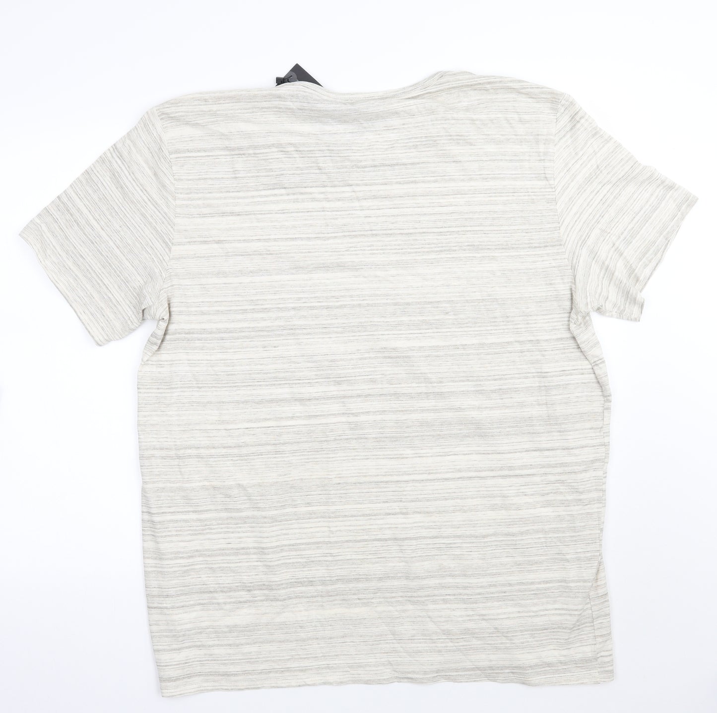 O neill Mens Beige    T-Shirt Size 2XL