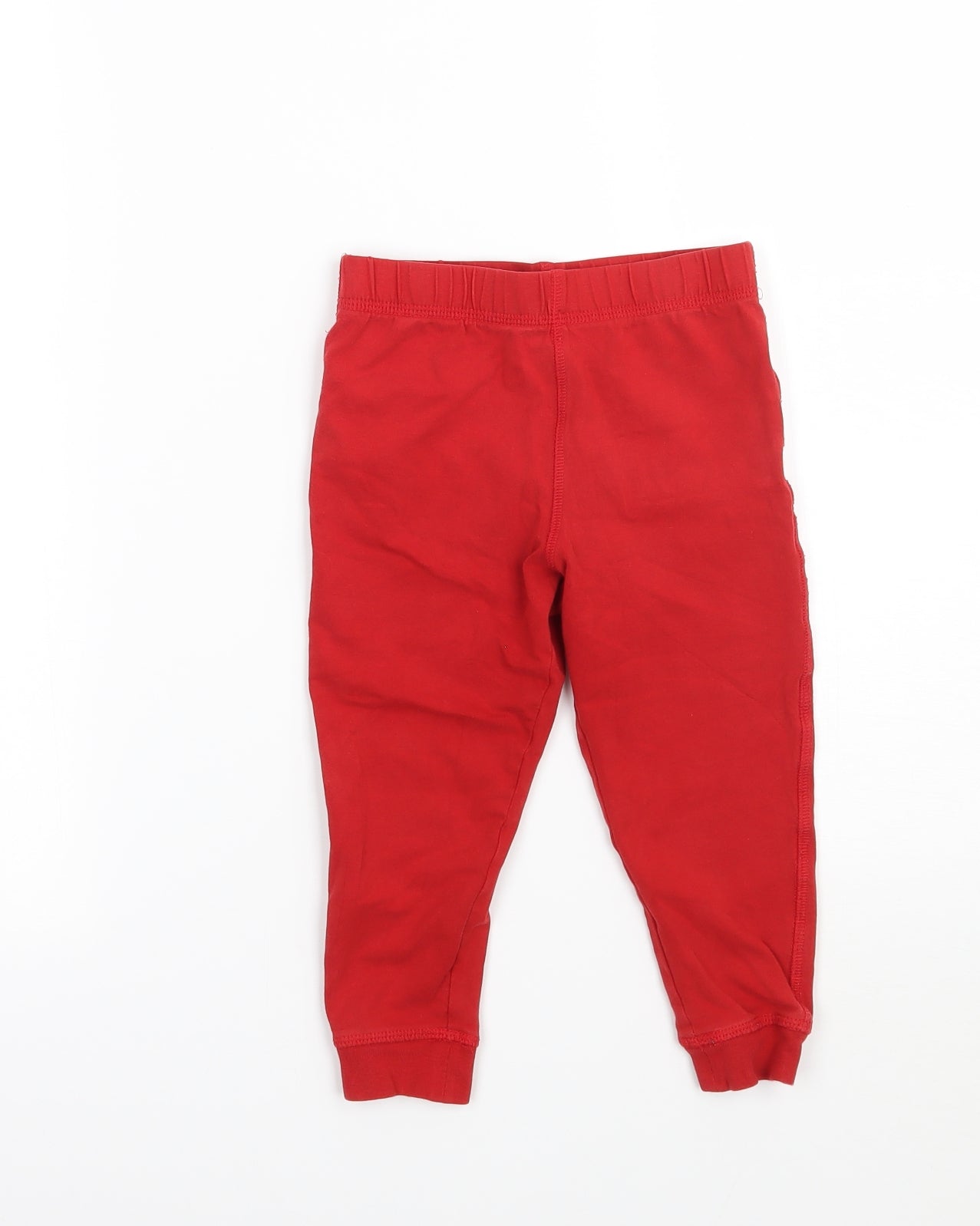 Marks and Spencer Girls Red   Jegging Trousers Size 2-3 Years