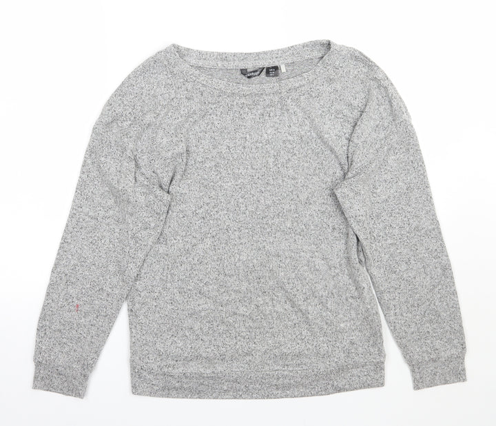 Golddigga Womens Grey Pullover Jumper Size 8