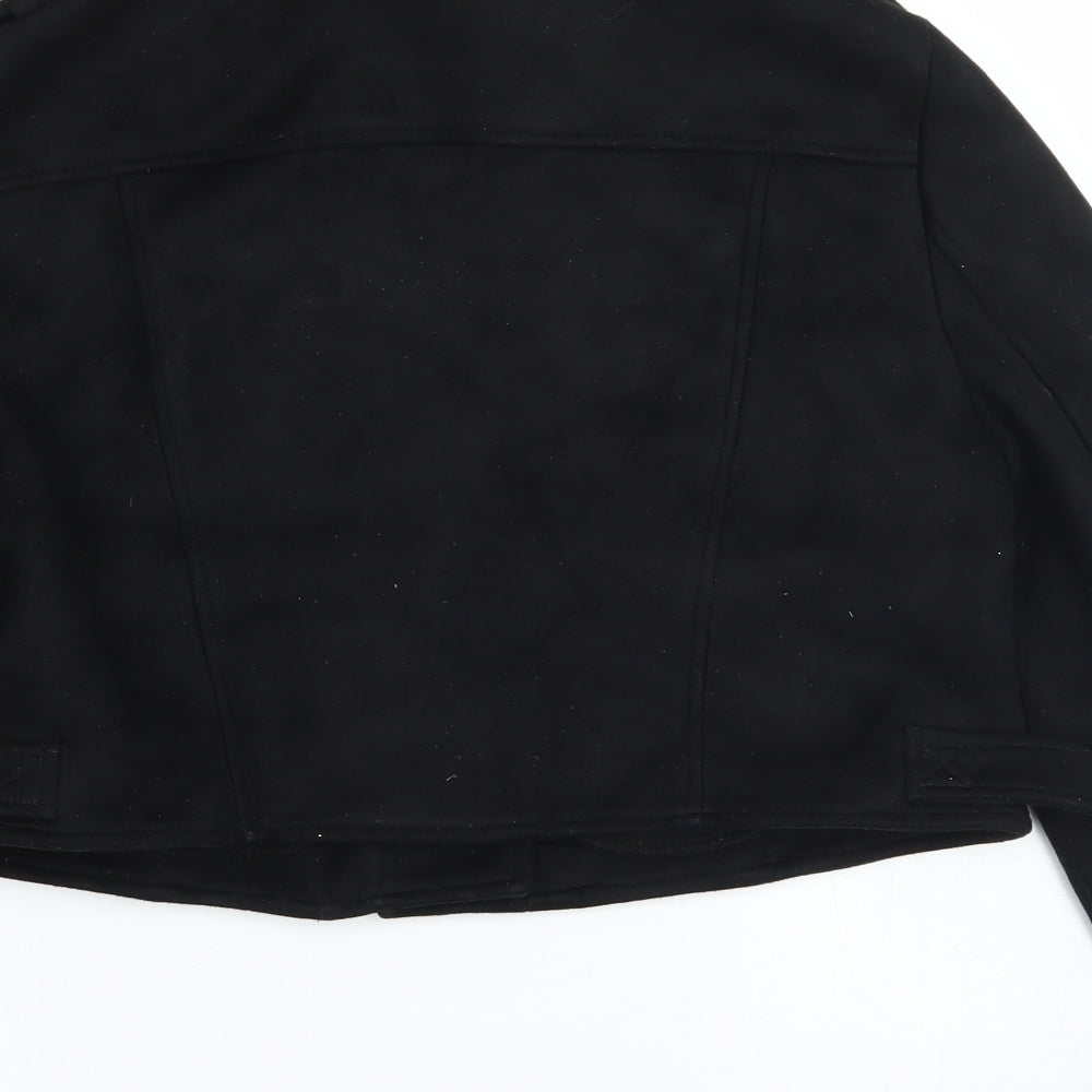 River Island Womens Black   Jacket Coat Size 10