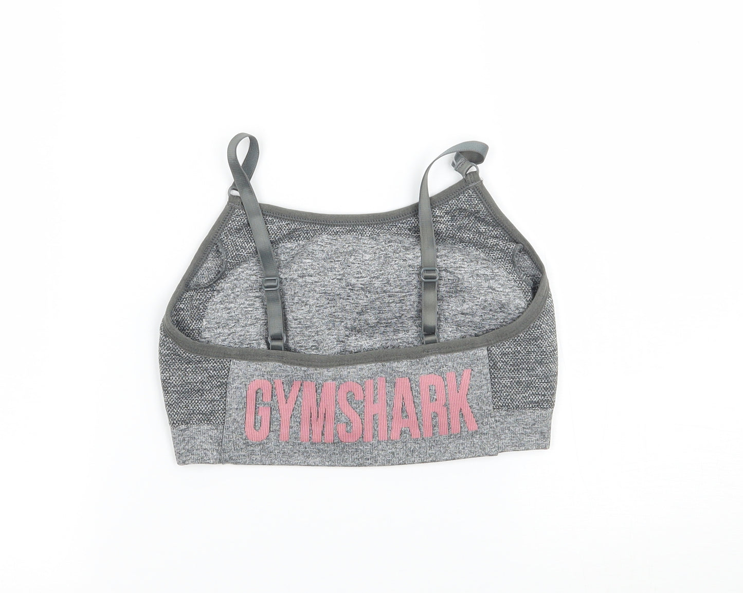 Gym shark Womens Grey   Basic T-Shirt Size S