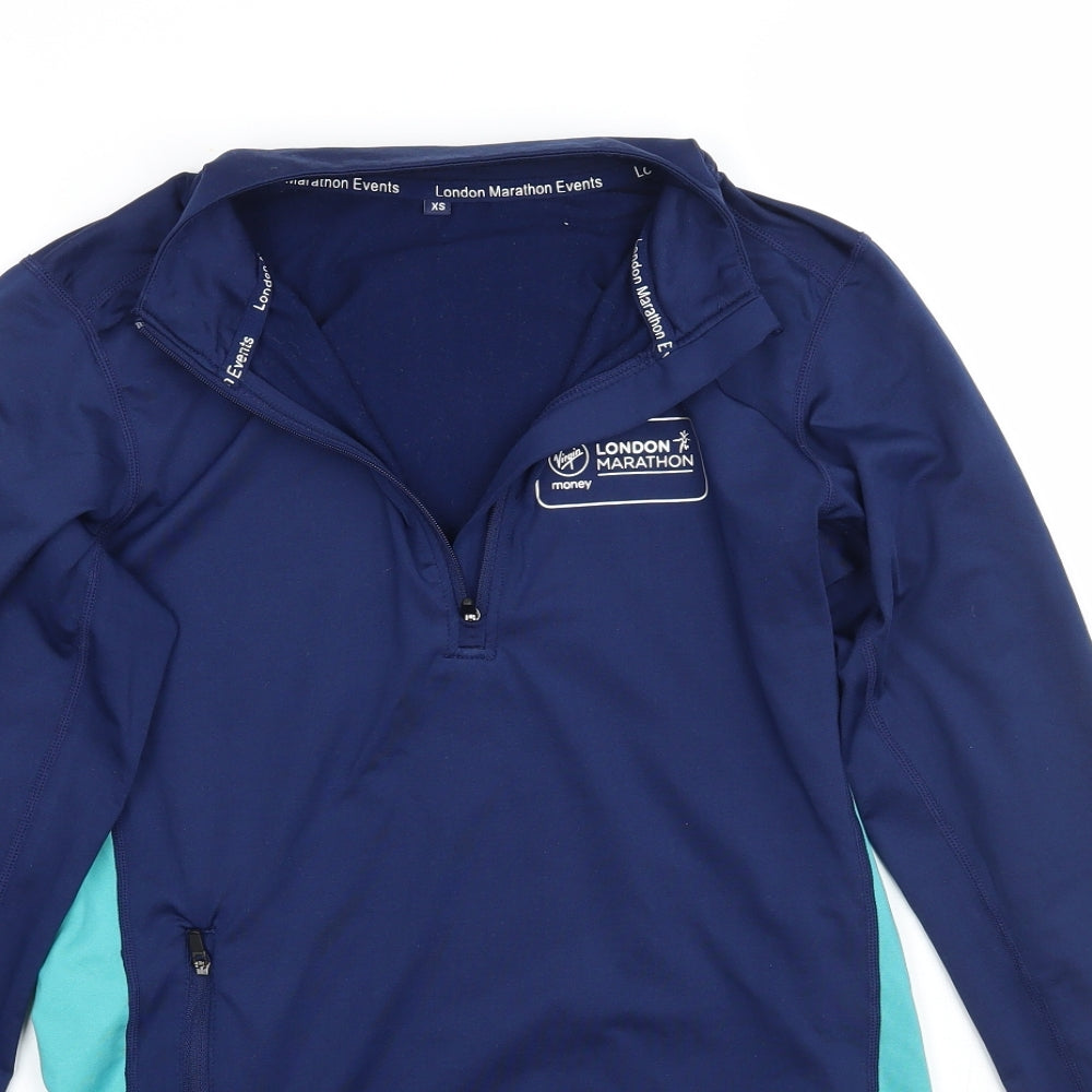 London Marathon Womens Blue   Pullover Jumper Size XS