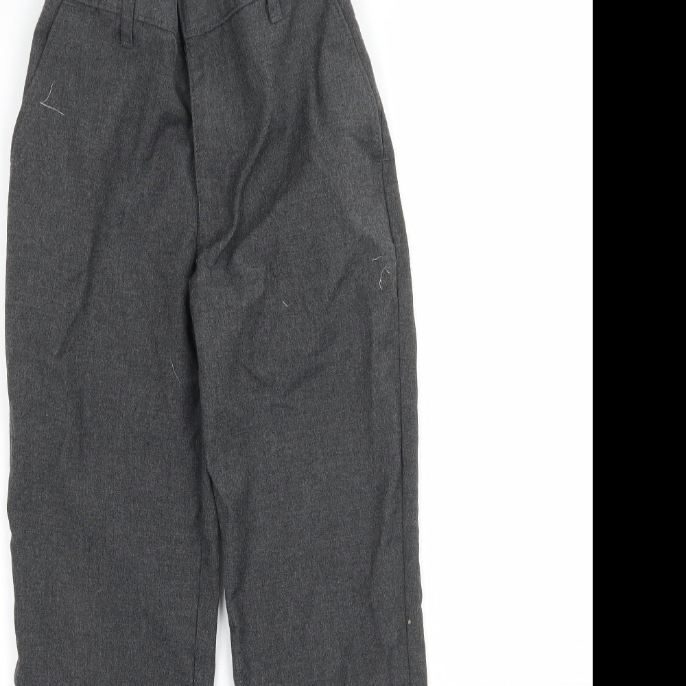 Marks and Spencer Boys Grey   Capri Trousers Size 7-8 Years