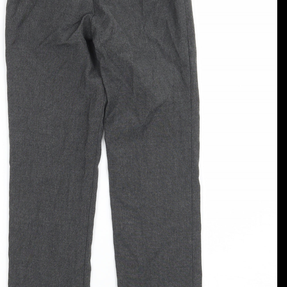 Marks and Spencer Boys Grey   Capri Trousers Size 7-8 Years