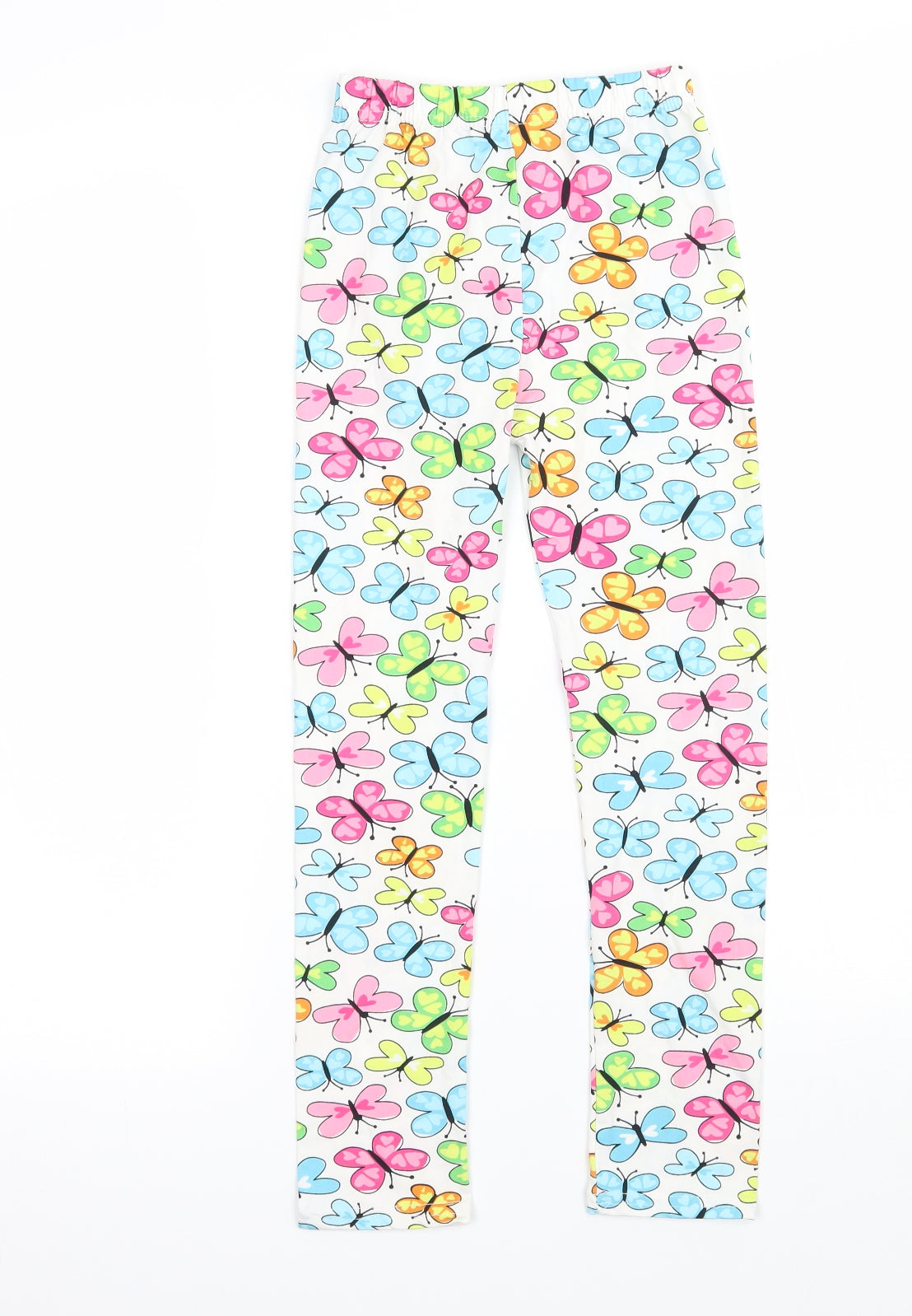 Sheecute Girls White   Jegging Trousers Size 7-8 Years