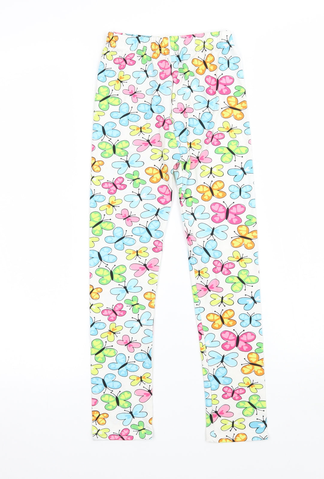 Sheecute Girls White   Jegging Trousers Size 7-8 Years