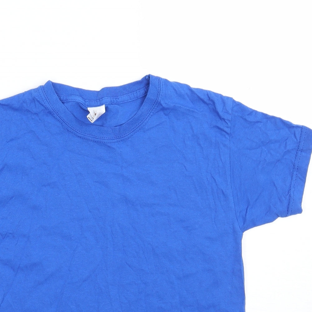 Fruit of the Loom Boys Blue   Basic T-Shirt Size 7-8 Years