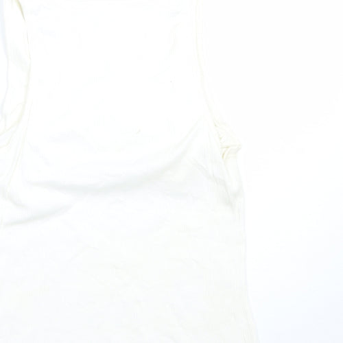 Gap Womens Ivory   Basic Tank Size L
