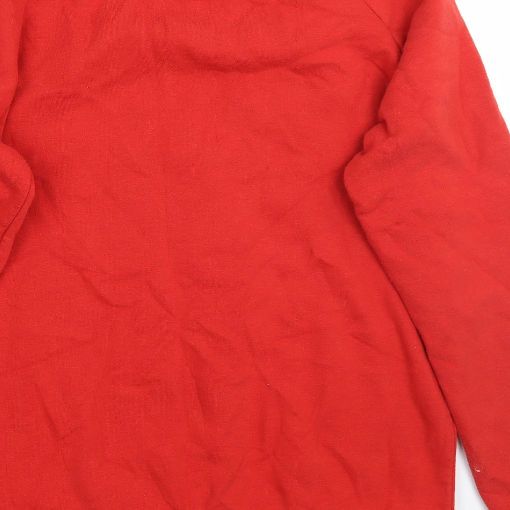 Primark Mens Red   Pullover Jumper Size L  - christmas