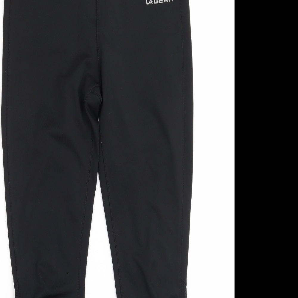 LA Gear Womens Black   Capri Leggings  L26 in