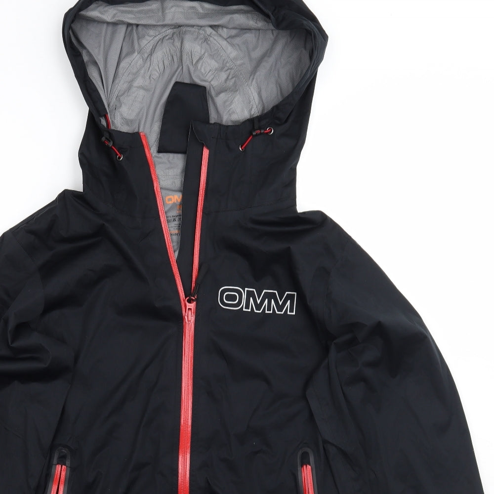 OMM Womens Black   Jacket Coat Size M