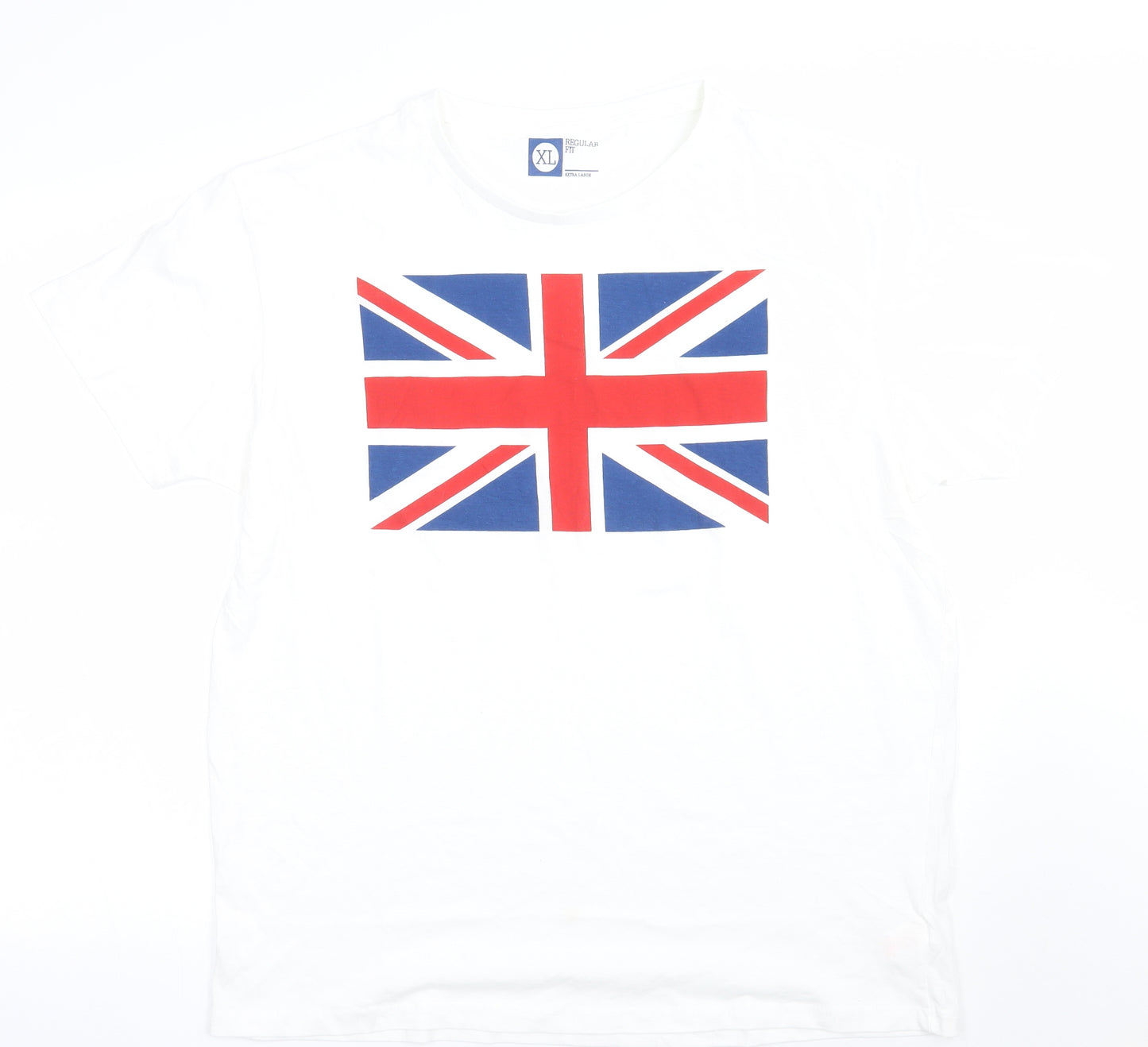 Primark Mens White    T-Shirt Size XL