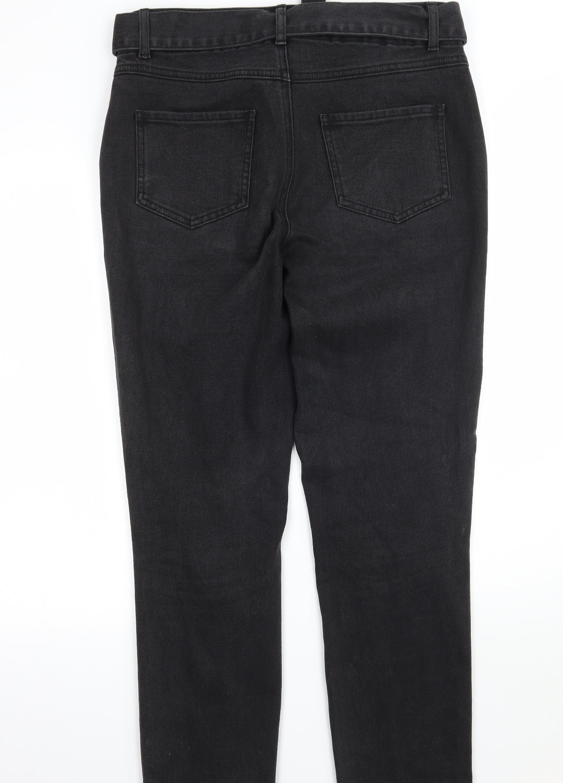 Preworn Womens Black   Straight Jeans Size 14 L28 in