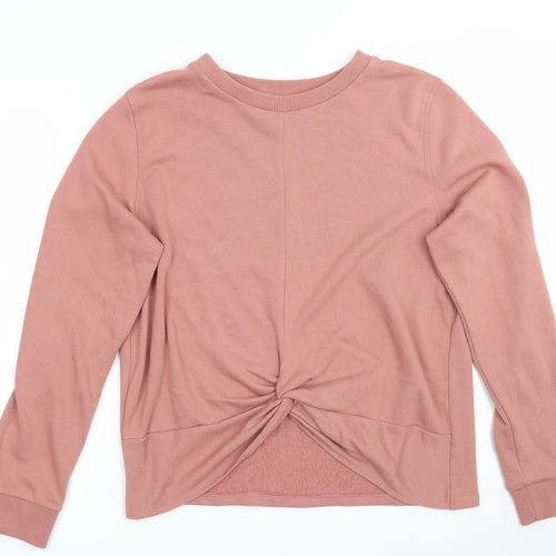 The jersey collection  Womens Pink   Pullover Jumper Size L