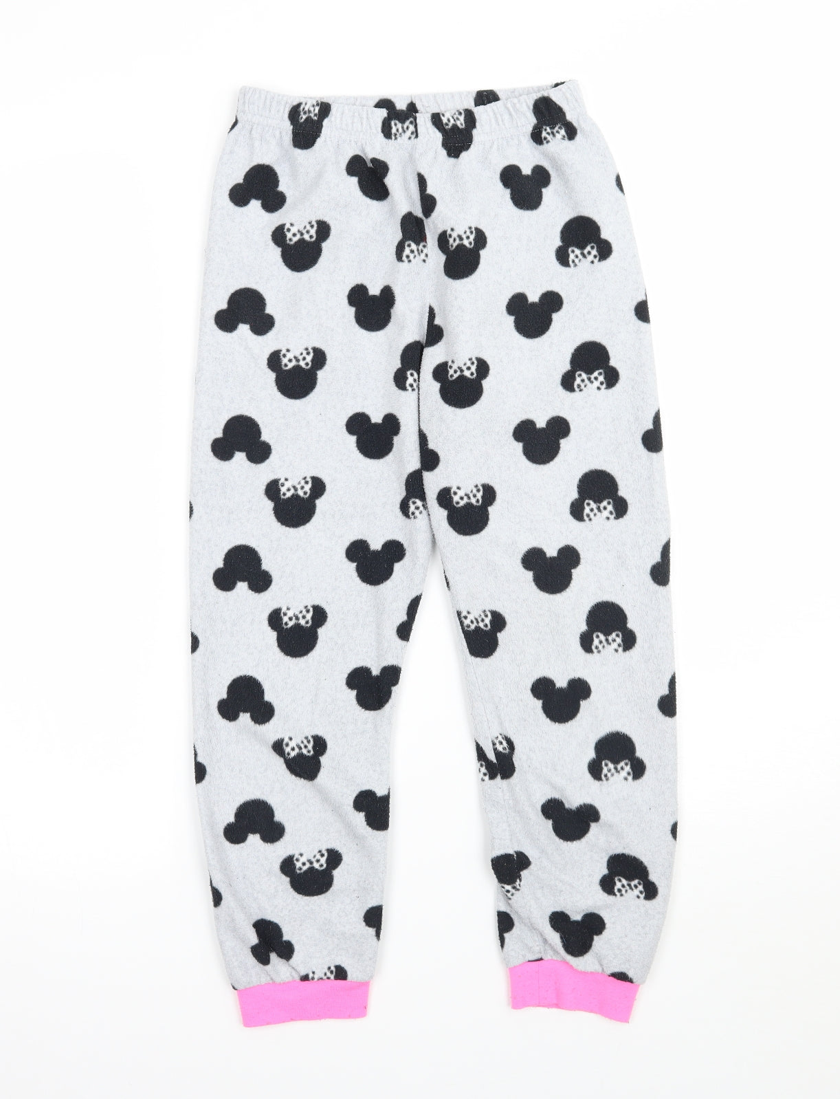 Primark Girls Grey    Pyjama Pants Size 8-9 Years  - minnie mouse