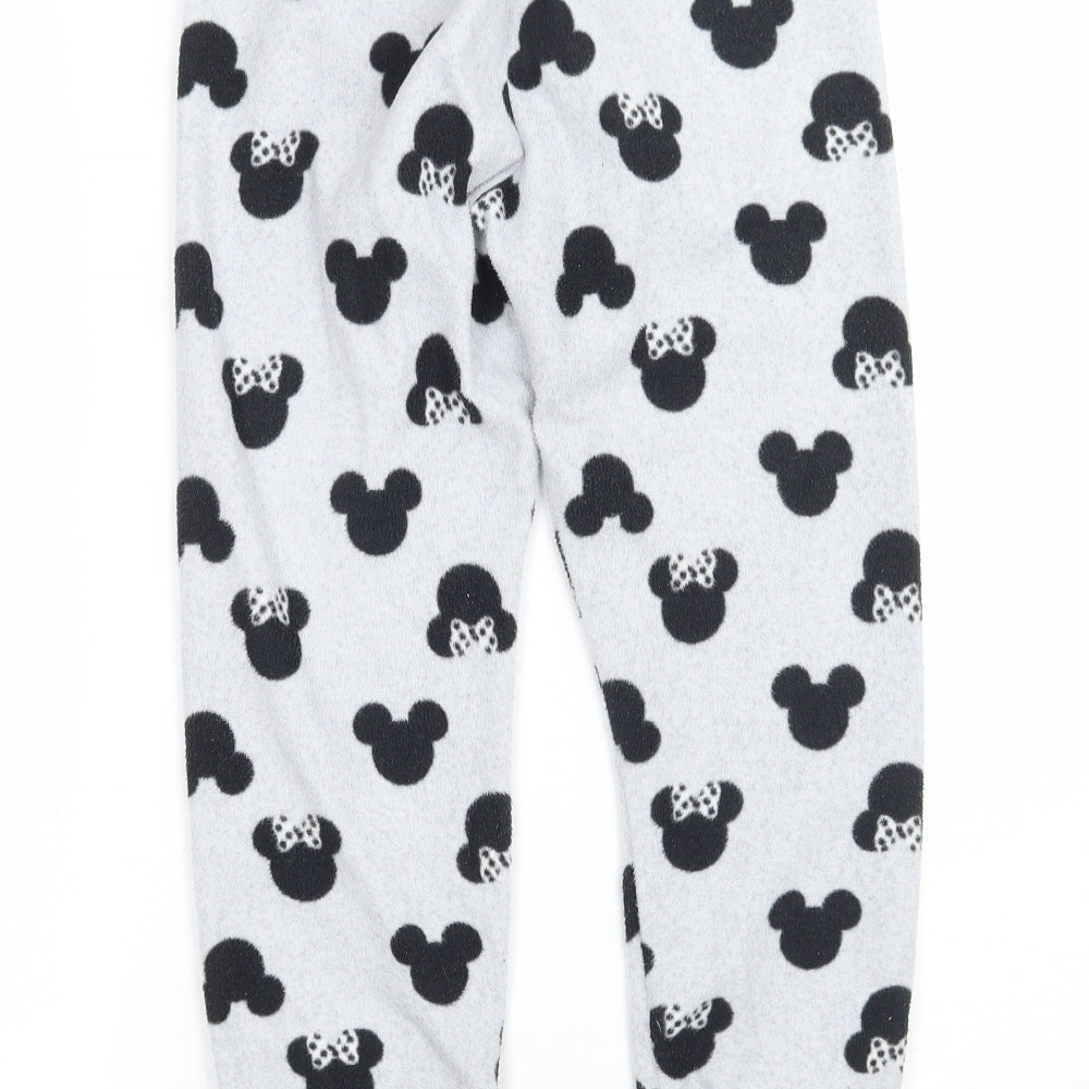Primark Girls Grey    Pyjama Pants Size 8-9 Years  - minnie mouse