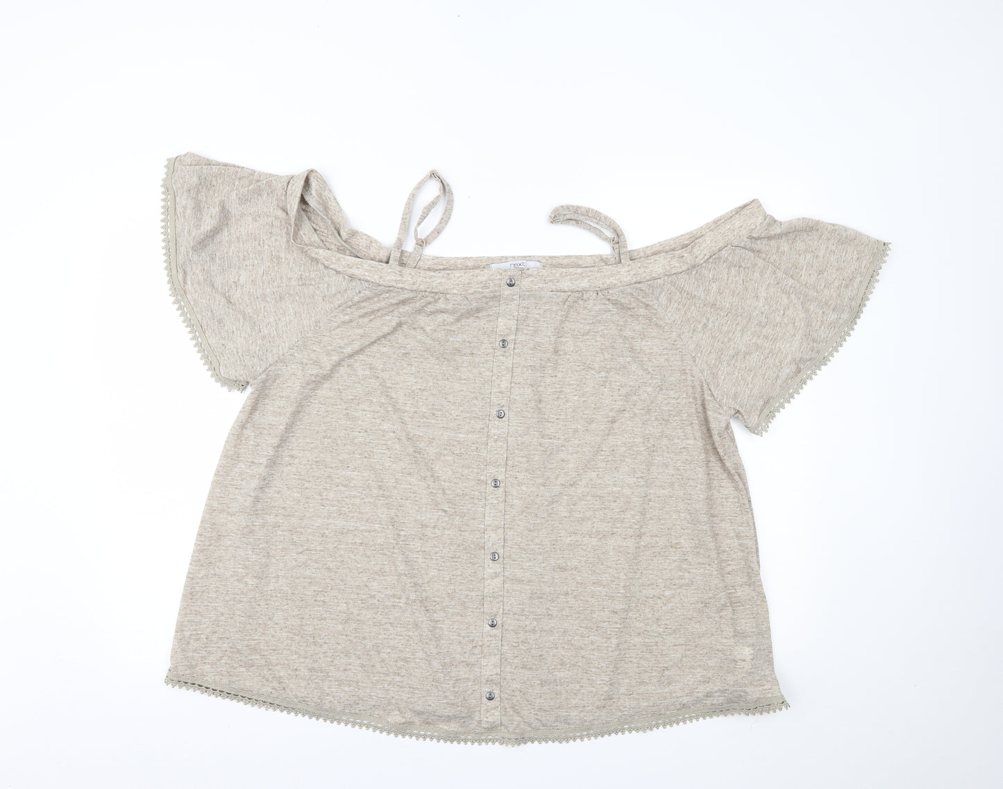 NEXT Womens Beige   Basic Blouse Size 22