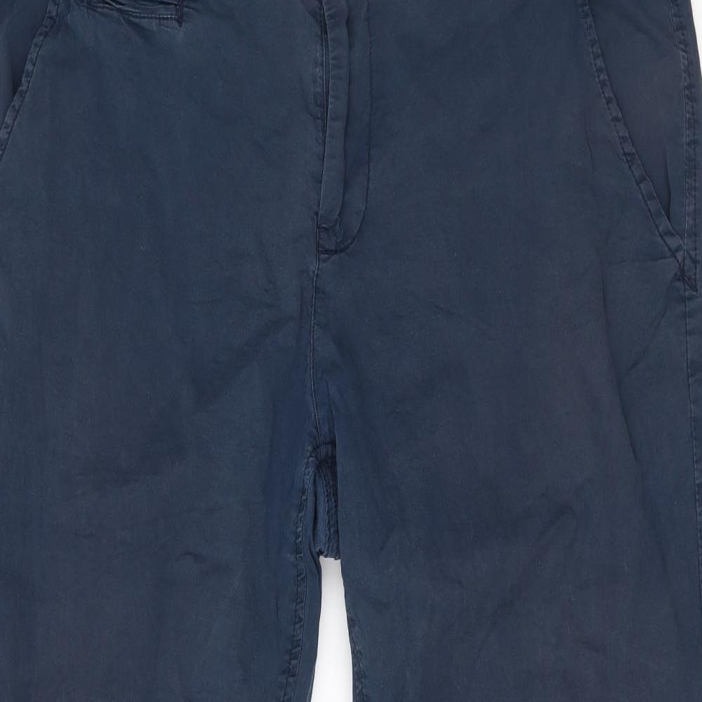 Jacamo Mens Blue   Carrot Trousers Size 42 L30 in