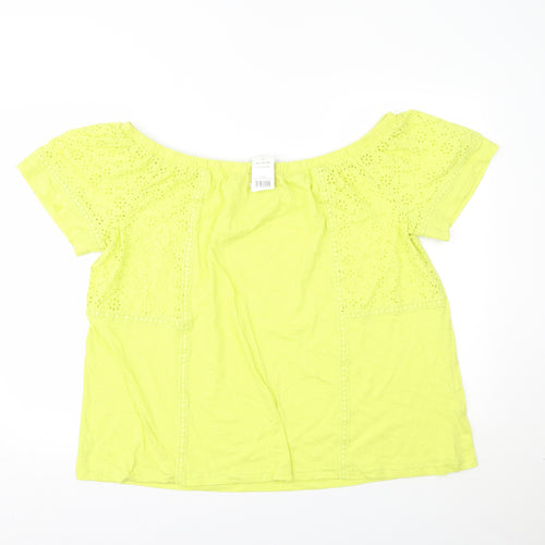 George Womens Yellow   Basic Blouse Size 20