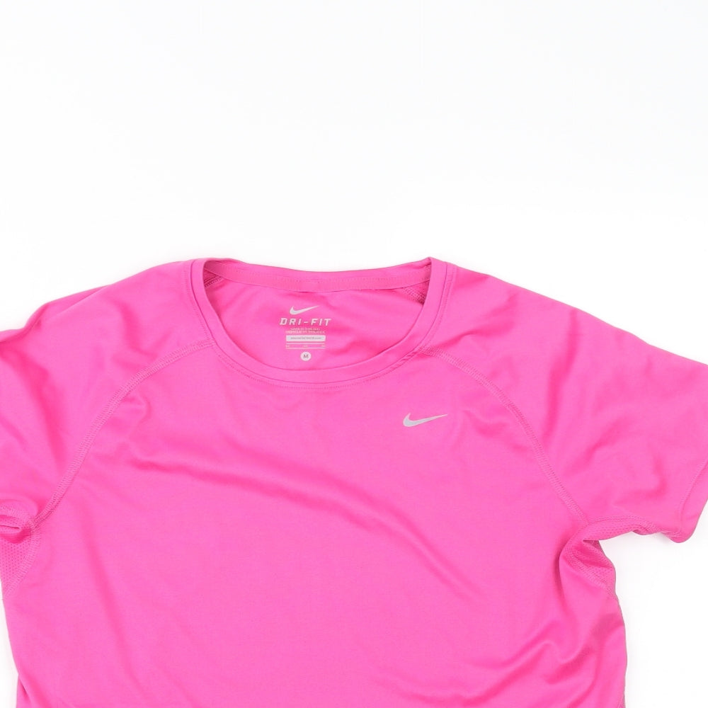 Nike Womens Pink   Basic T-Shirt Size M