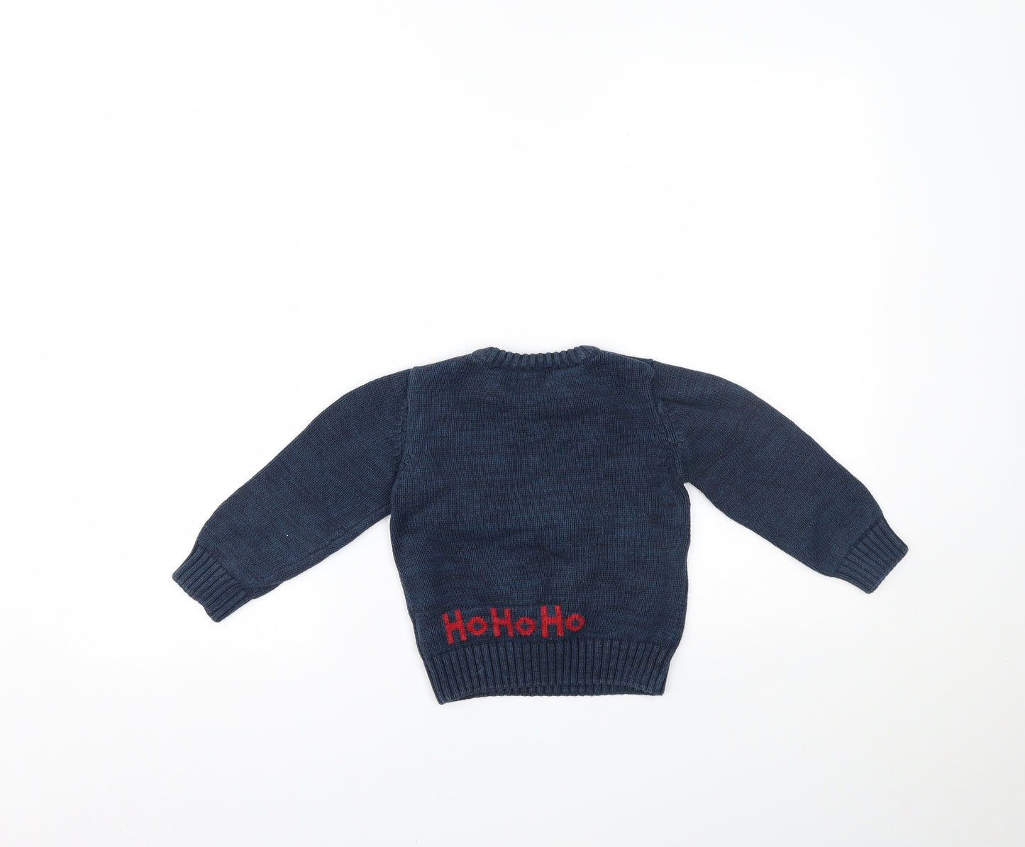 NEXT Boys Blue   Pullover Jumper Size 2-3 Years