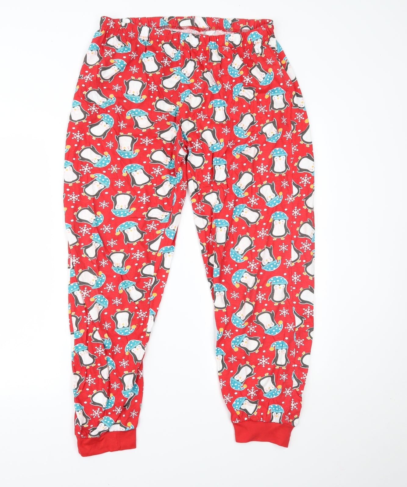 B&M Mens Red    Pyjama Set Size L  - CHRISTMAS