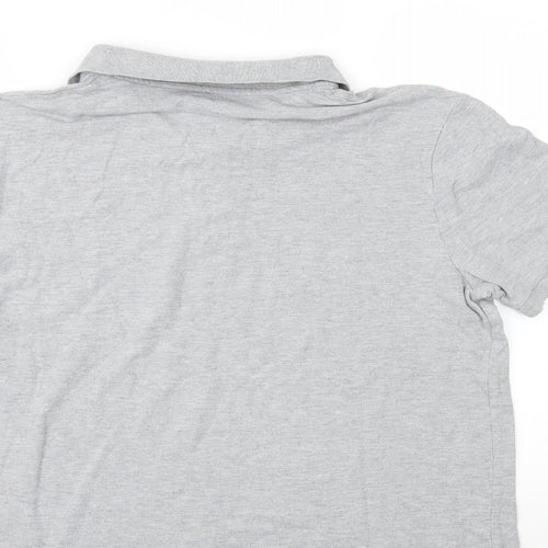 George Mens Grey    Polo Size L