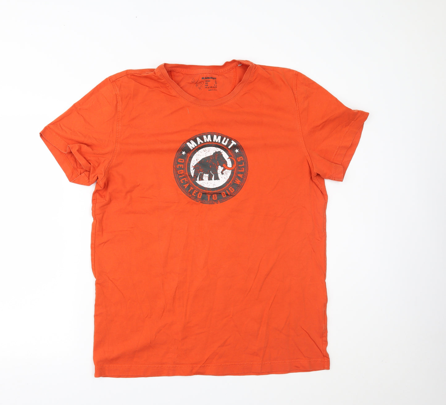 Mammut Mens Orange    T-Shirt Size XL