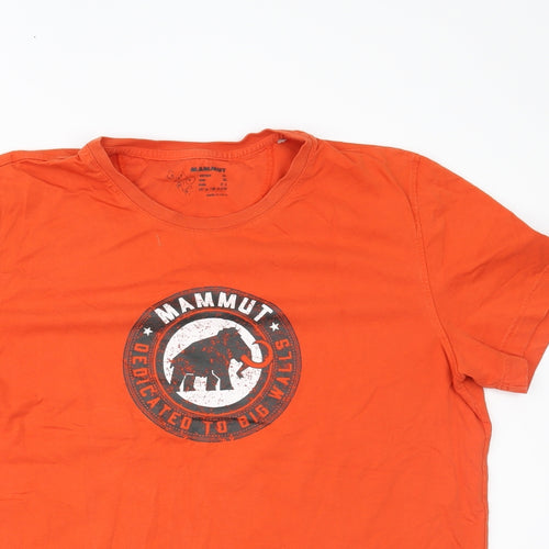 Mammut Mens Orange    T-Shirt Size XL