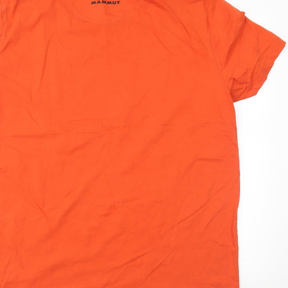 Mammut Mens Orange    T-Shirt Size XL