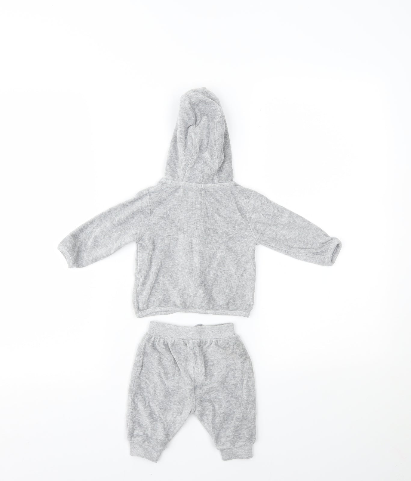 Very Baby Grey   Trousers Set Outfit/Set Size 0-3 Months