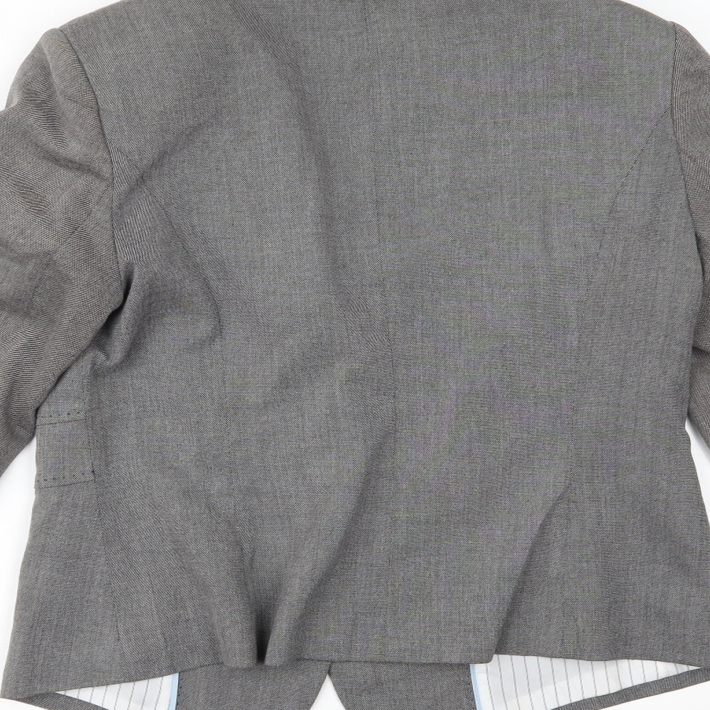 Marks and Spencer Womens Grey   Jacket Blazer Size 14
