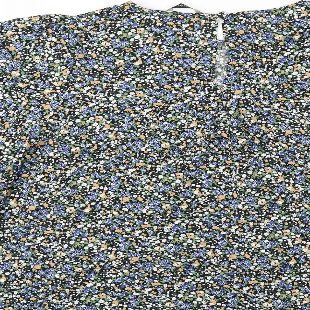 George Womens Multicoloured Floral  Basic Blouse Size 24