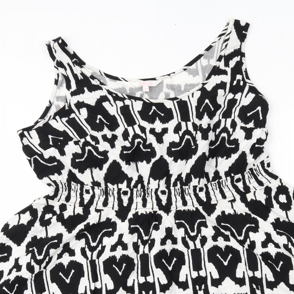 Papaya Womens Black   Bodycon  Size 16