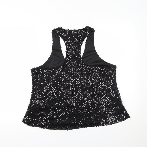 Preworn Womens Black   Cropped Tank Size XL