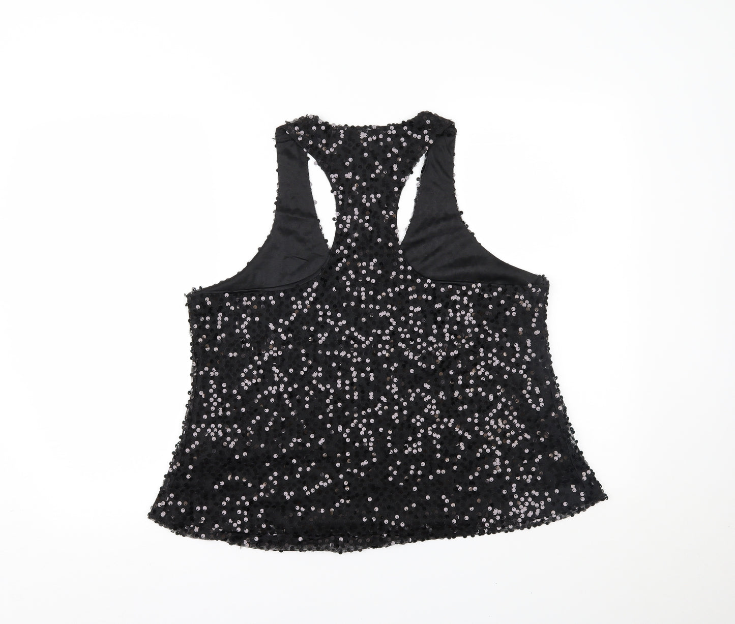 Preworn Womens Black   Cropped Tank Size XL
