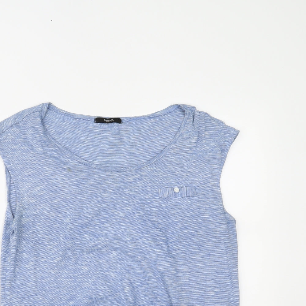 George Womens Blue   Basic Tank Size 16