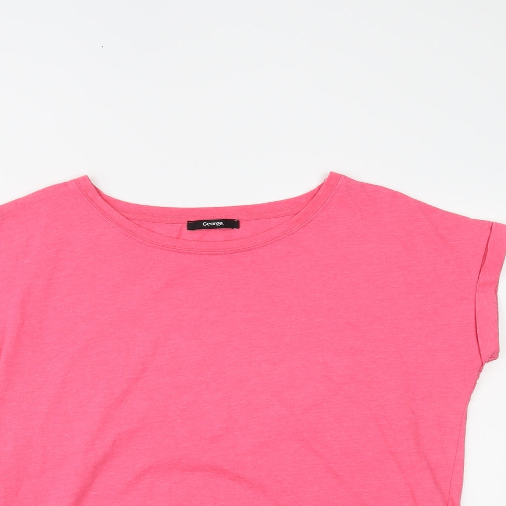 George Womens Pink   Basic T-Shirt Size 16