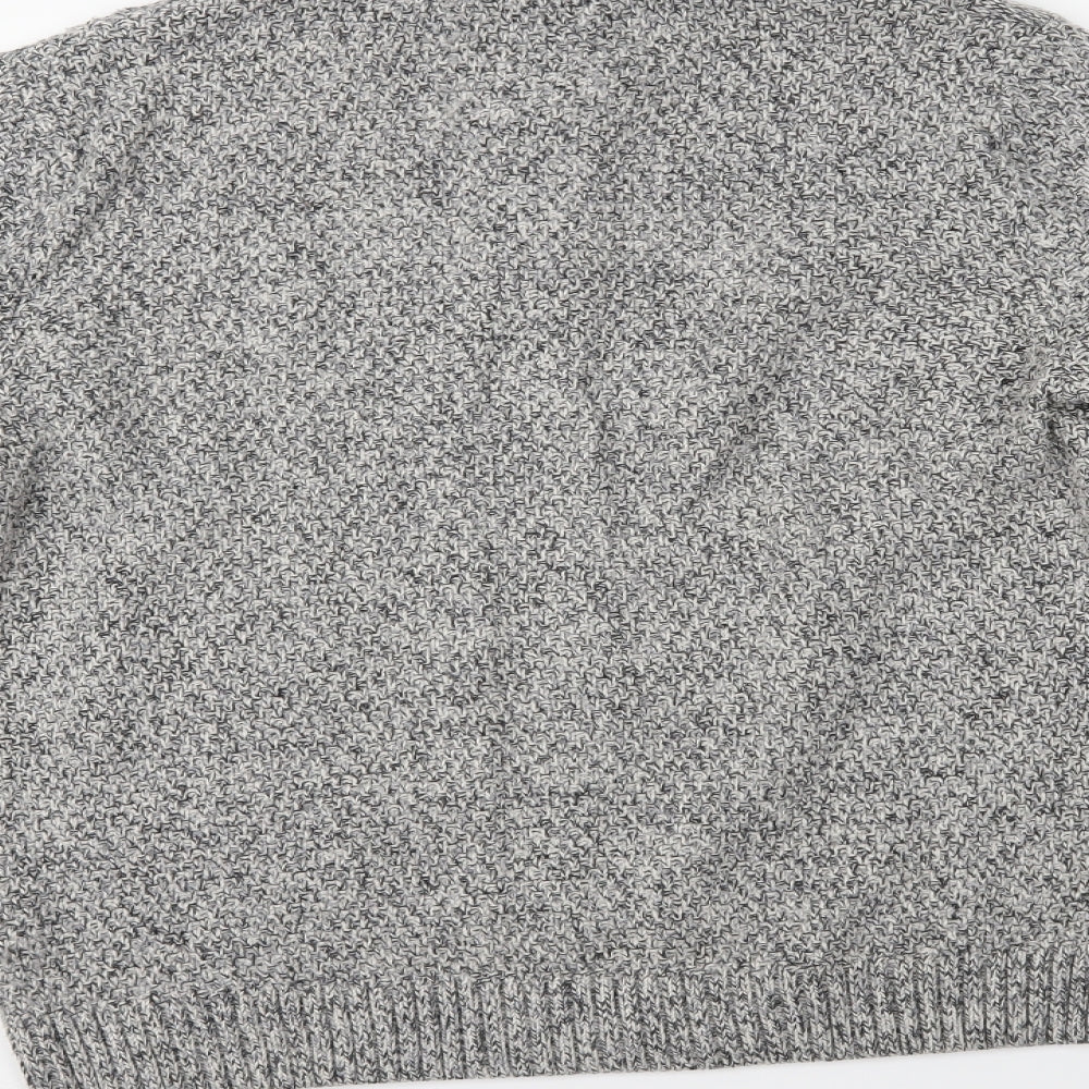 George Mens Grey   Pullover Jumper Size M