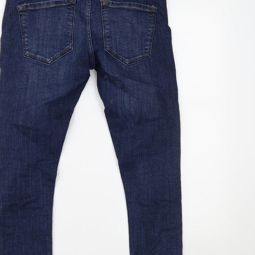 Preworn Womens Blue  Denim Skinny Jeans Size 30 L22.5 in