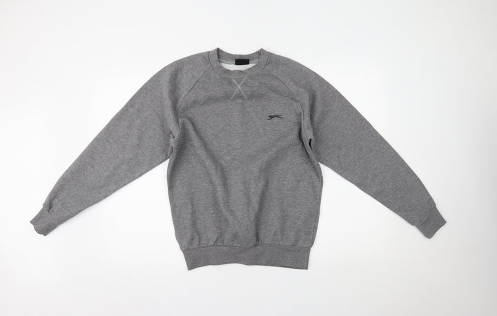 Slazenger Womens Grey Pullover Jumper Size S