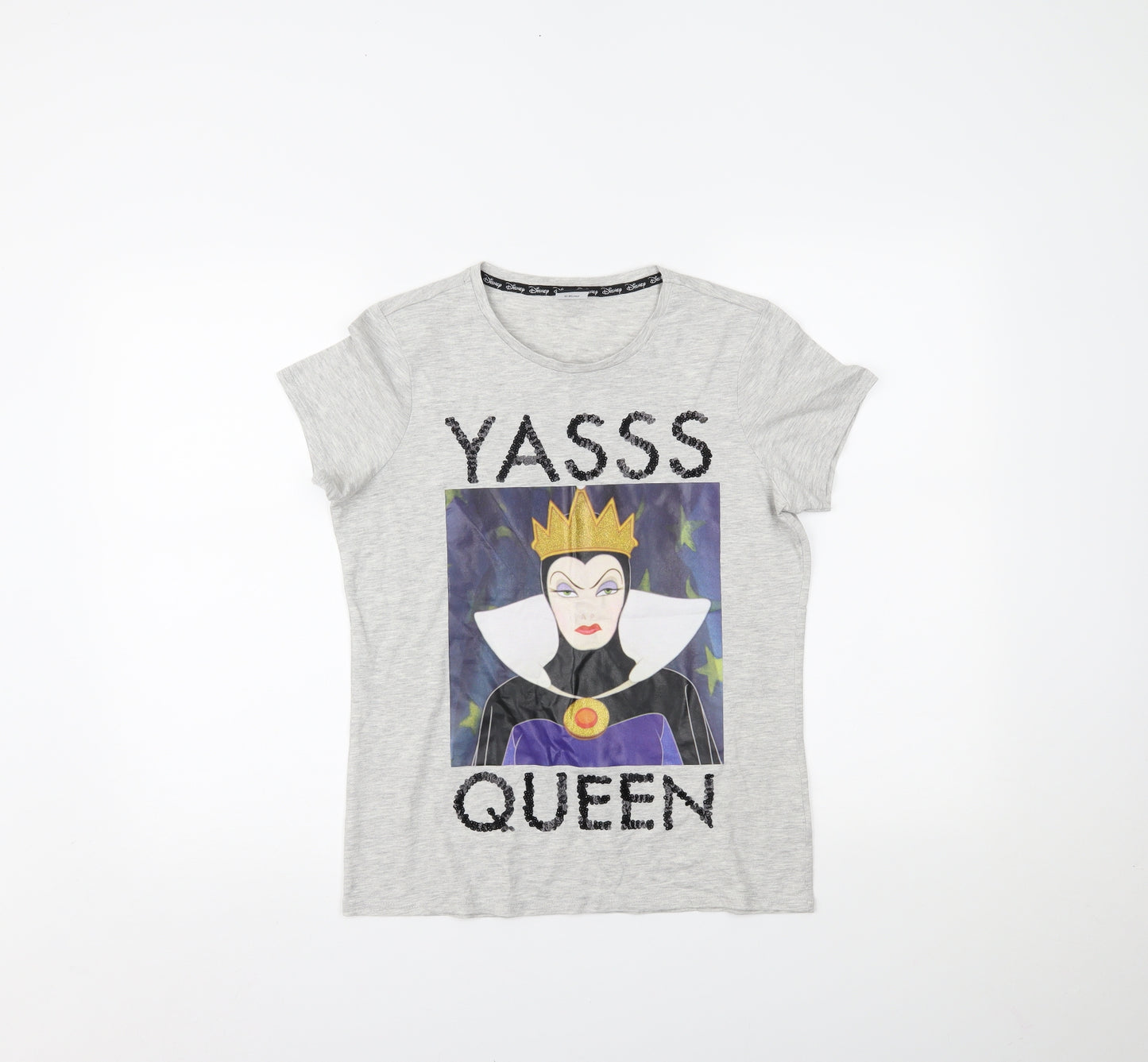 George Womens Grey   Basic T-Shirt Size 8