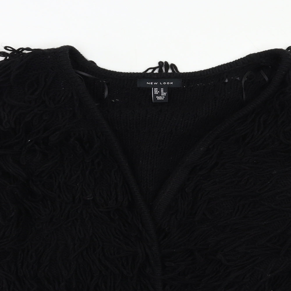New Look Womens Black   Cardigan Jumper Size M