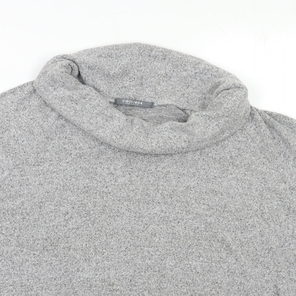 COIN 1804 Womens Grey   Pullover Jumper Size L