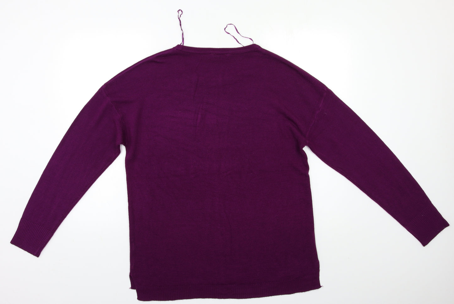 PEP&CO Womens Purple   Pullover Jumper Size 16
